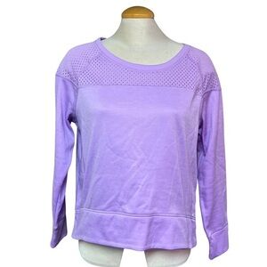 Champion Light Purple Workout Duo Dry Large Sweater